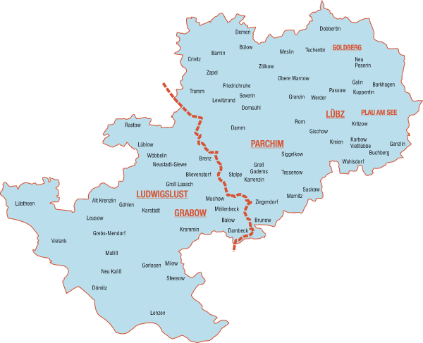 Verteilgebiet Verteilgebiet